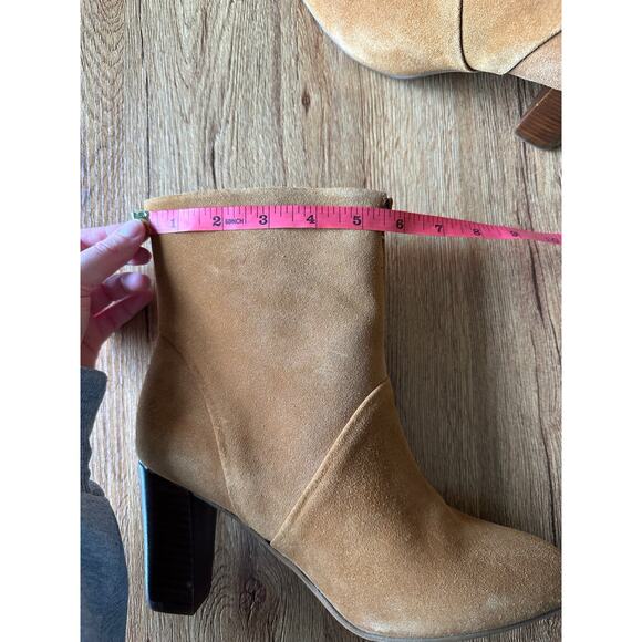 Franco Sarto Brown L-Pia Ankle Boots Size 8 - Picture 5 of 6